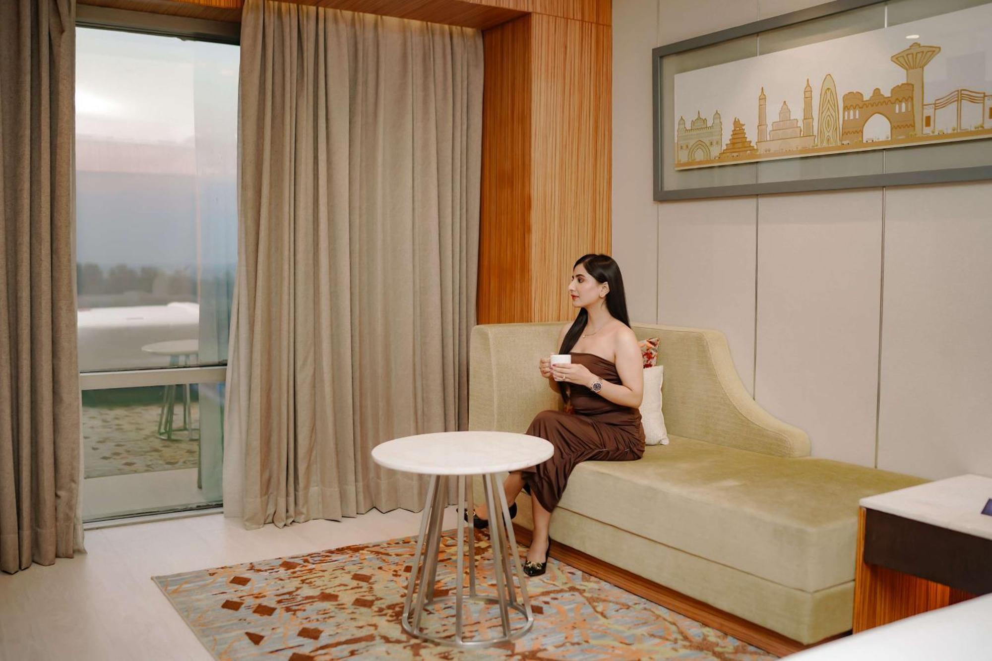 فندق راديسون بلو أمريستار أمريتسار المظهر الخارجي الصورة A room at the hotel